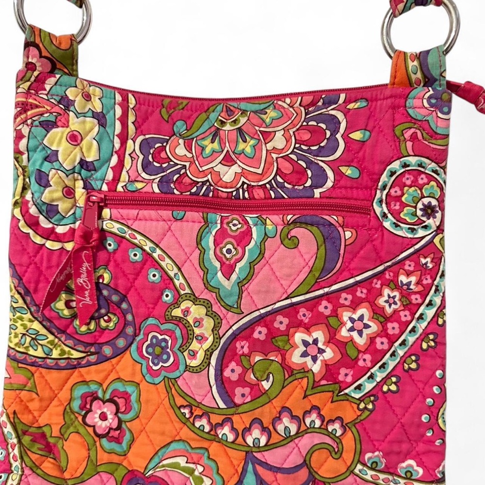 Vera Bradley Vibrant Floral Crossbody Bag